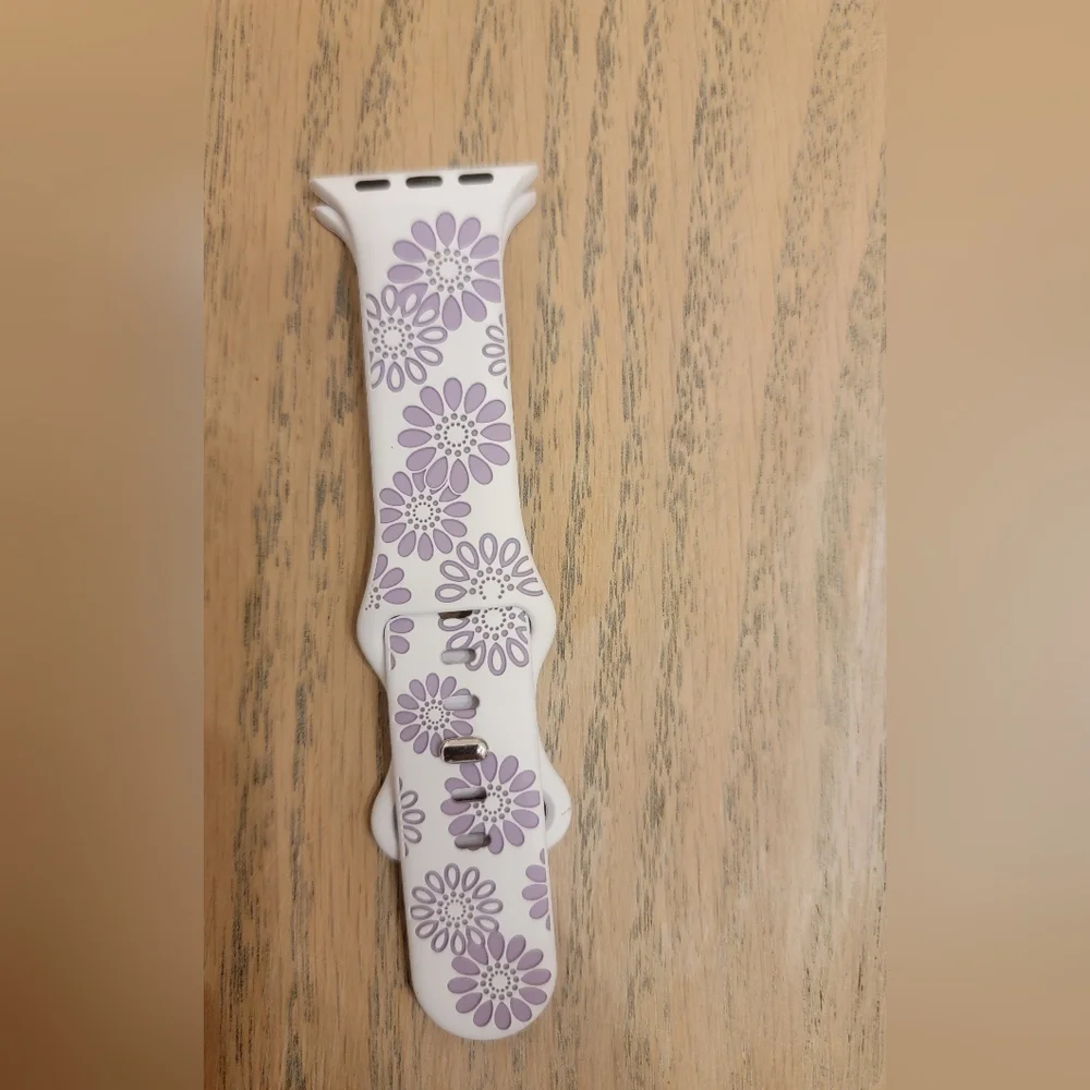 Floral and Dotted Smartwatch Bands Set